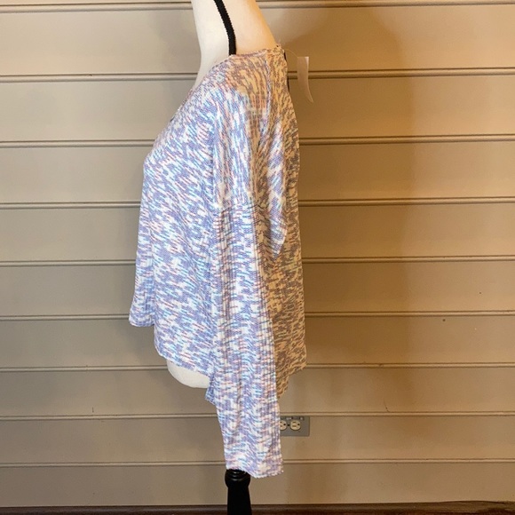 NWT Code Mode Space Dyed Rib Knit Sweater - Picture 4 of 7